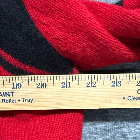 Lauren Ralph Lauren Native Aztec Lambswool Cardigan Sweater Size Medium - Picture 4 of 11